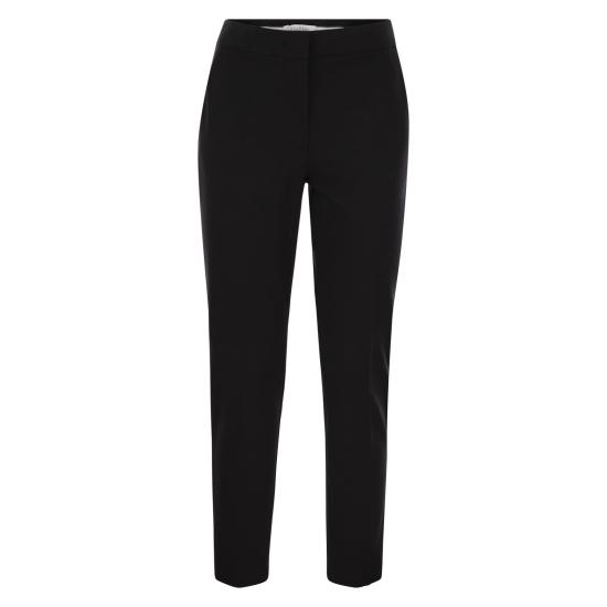 막스마라 스트레이트 팬츠 2521786021600 BLACK