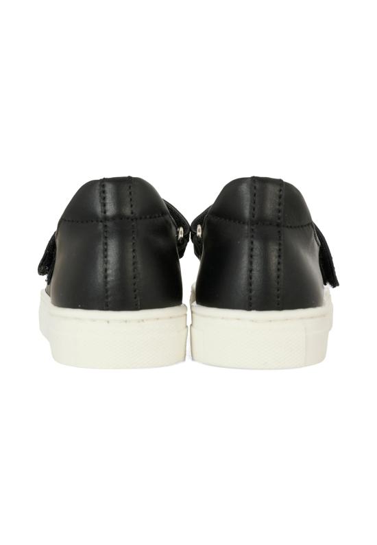 25FW [키즈] 모스키노 플랫 슈즈 81828 VAR2 BLACK - MOSCHINO