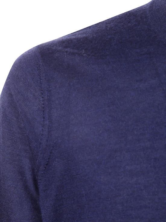 25FW 브루넬로 쿠치넬리 캐시미어 실크 스웨터 M2300100 097 CA058 MARINE DARK GREY - BRUNELLO CUCINELLI