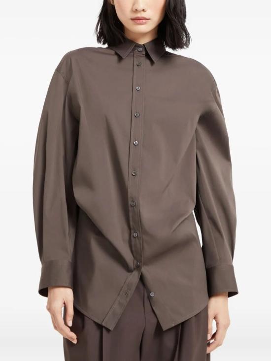 25FW 브루넬로 쿠치넬리 셔츠 M0091ND806 C8705 BROWN - BRUNELLO CUCINELLI