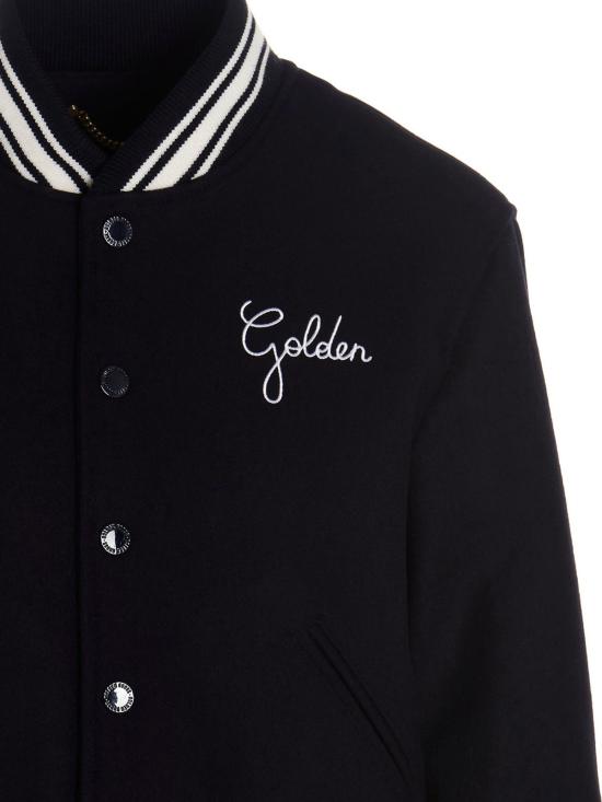  골든구스 자켓 GWP00832P00061850486 Blue - GOLDEN GOOSE