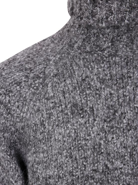 25FW 브루넬로 쿠치넬리 터틀넥 스웨터  M2B300703 C074 DARK GREY - BRUNELLO CUCINELLI