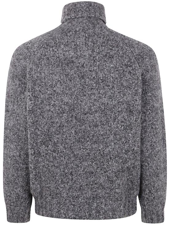 25FW 브루넬로 쿠치넬리 터틀넥 스웨터  M2B300703 C074 DARK GREY - BRUNELLO CUCINELLI