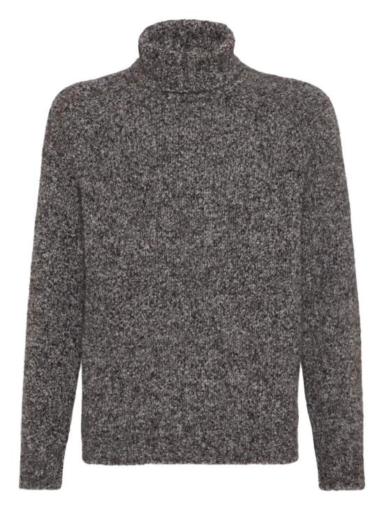25FW 브루넬로 쿠치넬리 터틀넥 스웨터  M2B300703 C074 DARK GREY