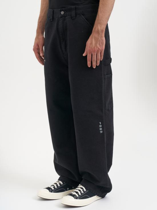 25FW 칼하트 WIP 스트레이트 팬츠 MI0355608960 Black - CARHARTT WIP