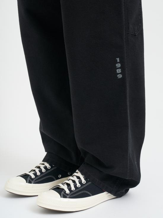 25FW 칼하트 WIP 스트레이트 팬츠 MI0355608960 Black - CARHARTT WIP