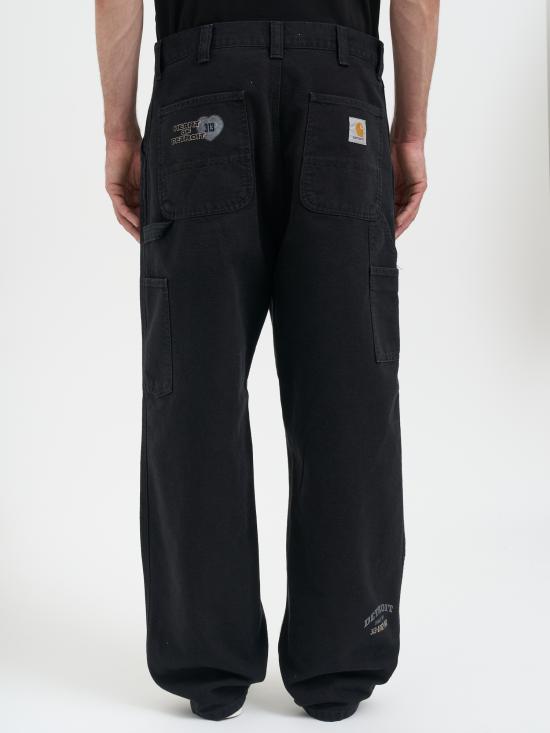 25FW 칼하트 WIP 스트레이트 팬츠 MI0355608960 Black - CARHARTT WIP