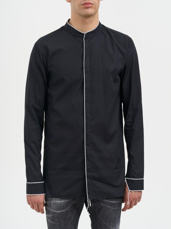  노스트라싼티시마 긴팔 셔츠 QC39 Black