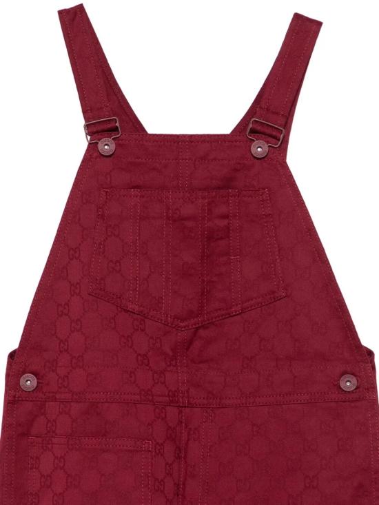 25FW [키즈] 구찌 오버롤 826642 XDC9J 6052 RED ANCHOR - GUCCI