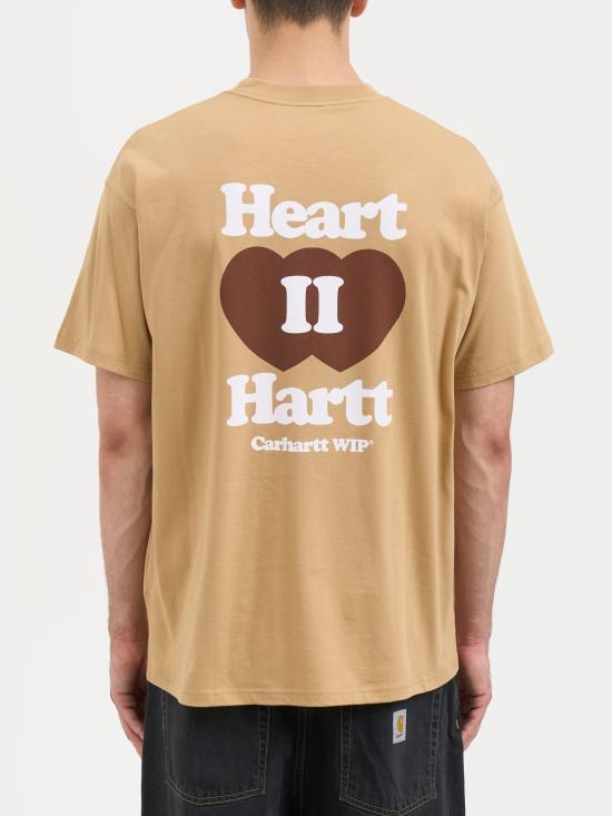 25FW 칼하트 WIP 반팔 티셔츠 MI03520307EXX Beige - CARHARTT WIP