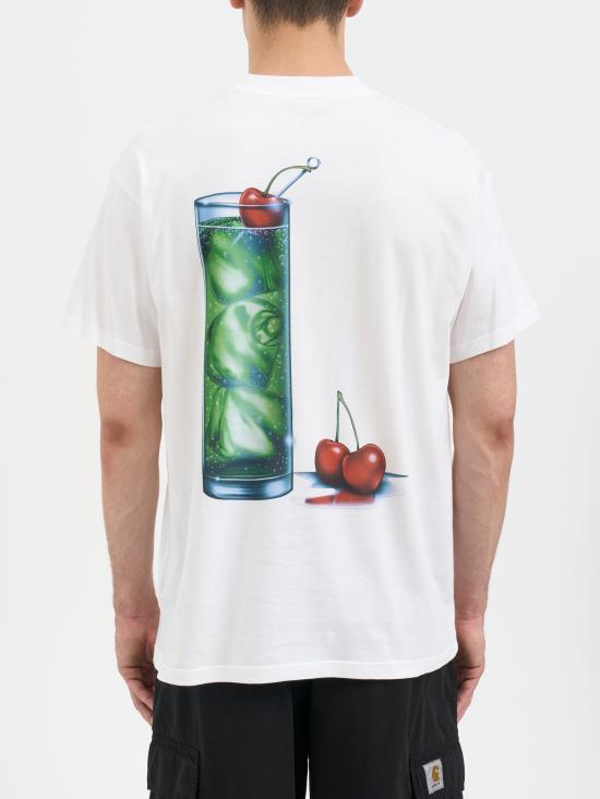 25FW 칼하트 WIP 반팔 티셔츠 MI03520802XX White - CARHARTT WIP