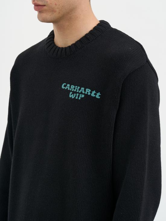 25FW 칼하트 WIP 스웨터 MI03526989XX Black - CARHARTT WIP