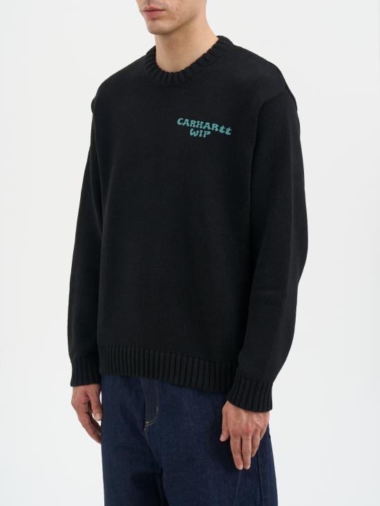 25FW 칼하트 WIP 스웨터 MI03526989XX Black - CARHARTT WIP