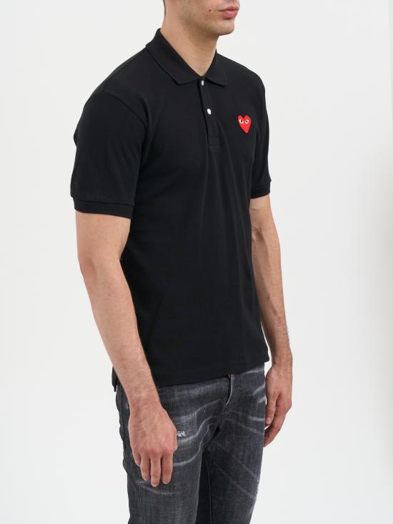 26SS 꼼데가르송 폴로 티셔츠 LAXT006051 Black - COMME DES GARCONS