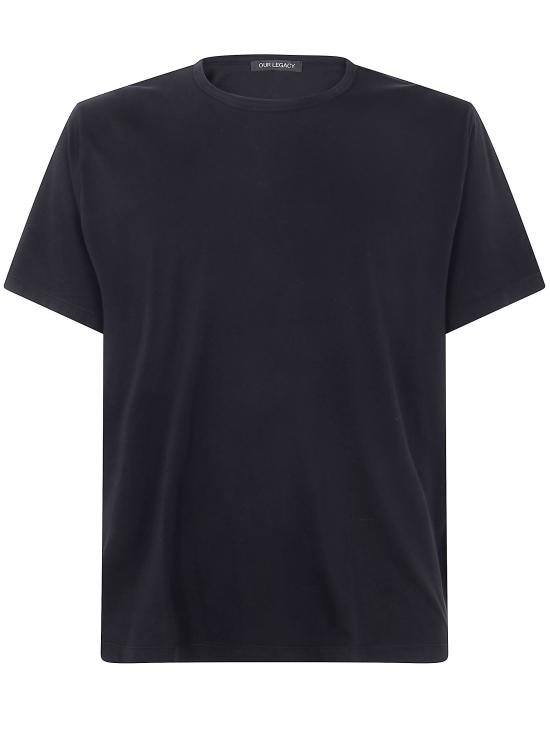 25FW 아워레가시 뉴 박스 저지 반소매 티셔츠 M2206NBL 097 BLACK