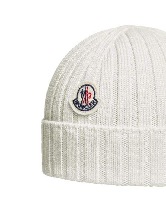 25FW [키즈] 몽클레어 모자 K2 951 3B000 06 M1131 040 WHITE - MONCLER