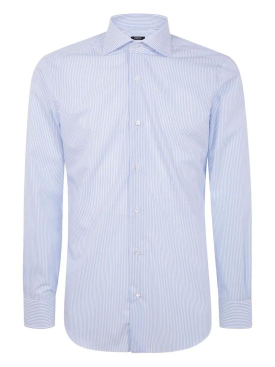 25FW 발바 긴팔 셔츠 I1U13P0150109 U BLUE - BARBA