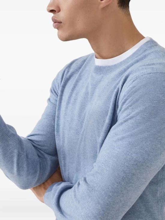 25FW 브루넬로 쿠치넬리 캐시미어 니트 M2200100 097 CFF33 CLOUD STONE - BRUNELLO CUCINELLI