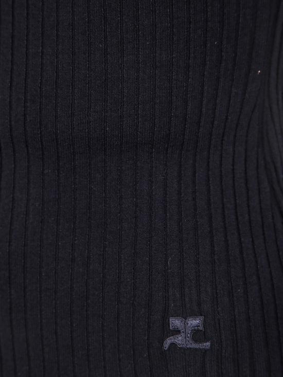 25FW 쿠레쥬 스웨터 325MTO429FI0001 9999 BLACK - COURREGES