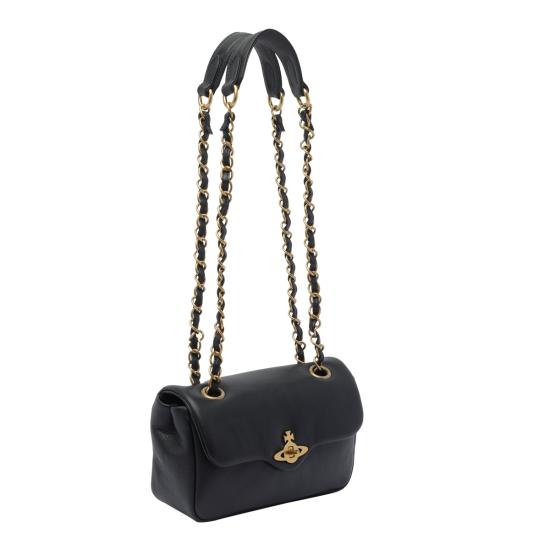 25FW 비비안웨스트우드 숄더백 46030004W L00BZN401 Black - VIVIENNE WESTWOOD