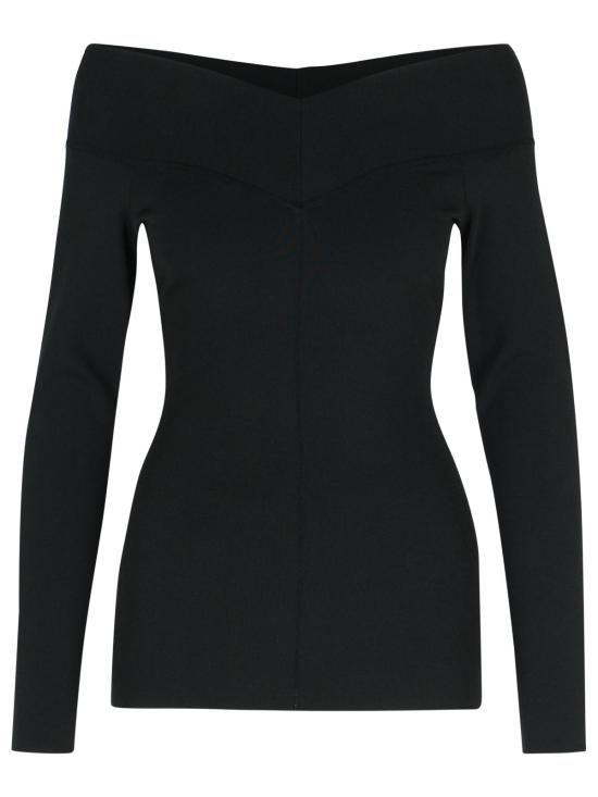 25FW 스텔라 맥카트니 탑 6K1068 3S25431000 Black