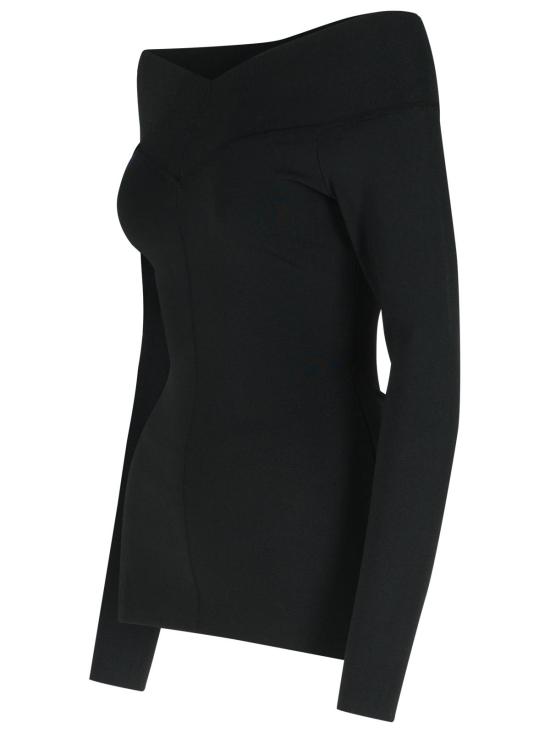 25FW 스텔라 맥카트니 탑 6K1068 3S25431000 Black - STELLA MCCARTNEY