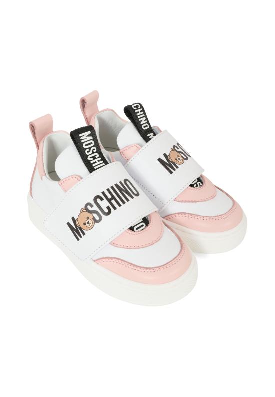 25FW [키즈] 모스키노 스니커즈 81843 VAR1 PINK - MOSCHINO