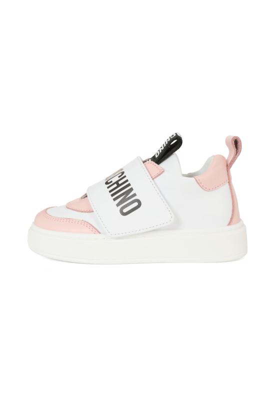 25FW [키즈] 모스키노 스니커즈 81843 VAR1 PINK - MOSCHINO