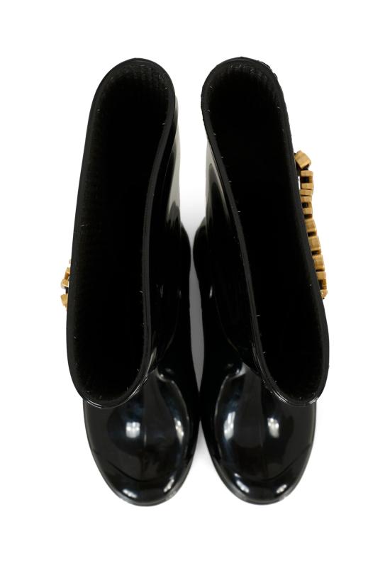 25FW [키즈] 모스키노 미들 부츠 81987 VAR1 BLACK - MOSCHINO