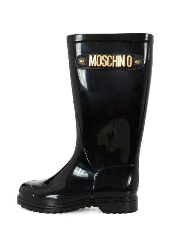 25FW [키즈] 모스키노 미들 부츠 81987 VAR1 BLACK - MOSCHINO