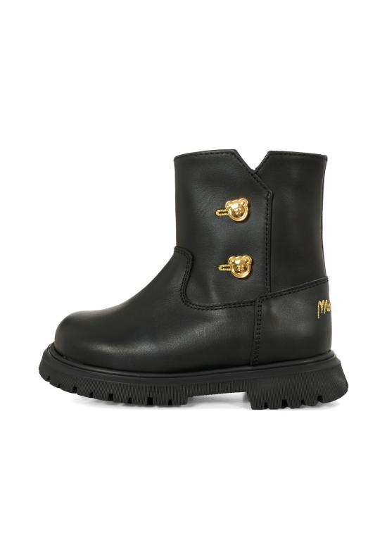 25FW [키즈] 모스키노 미들 부츠 81869 VAR1 BLACK - MOSCHINO