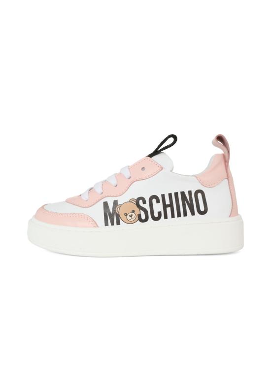 25FW [키즈] 모스키노 스니커즈 81920 VAR2 PINK - MOSCHINO