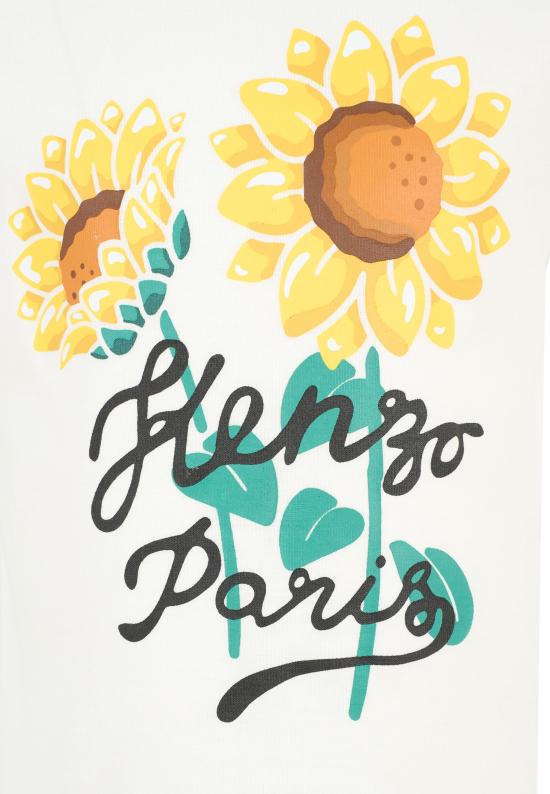 25SS [키즈] 겐조 티셔츠 K61108 117 WHITE - KENZO