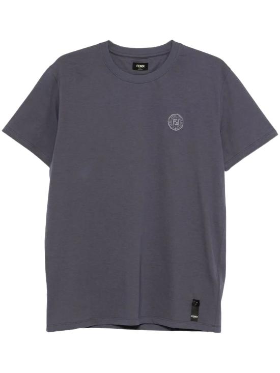 25FW 펜디 코튼 티셔츠 FY1319 AV0H F0PTH BLU DARK
