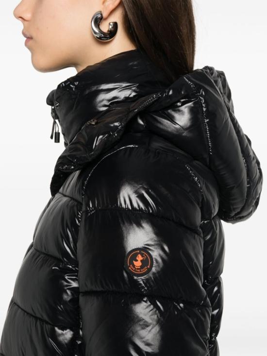 24FW 세이브더덕 패딩 D41917W LOVE19 10000 BLACK - SAVE THE DUCK