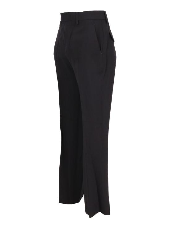 26SS 앤 드뮐미스터 스트레이트 팬츠 B0012422FA556099 Black - ANN DEMEULEMEESTER