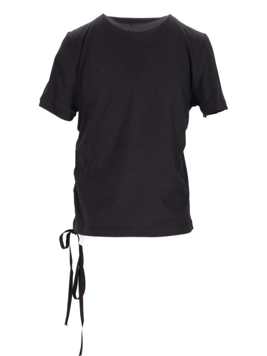 26SS 앤 드뮐미스터 반팔 티셔츠 B0012545FA206099 Black - ANN DEMEULEMEESTER