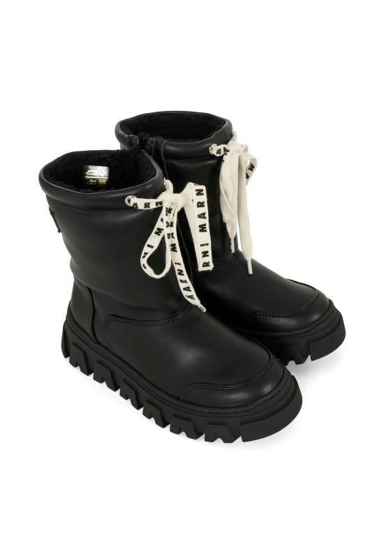 25FW [키즈] 마르니 미들 부츠 82039 VAR1 BLACK - MARNI