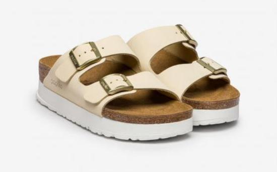25SS 버켄스탁 샌들 ARIZONA PLATFORM 1026924 ECRU