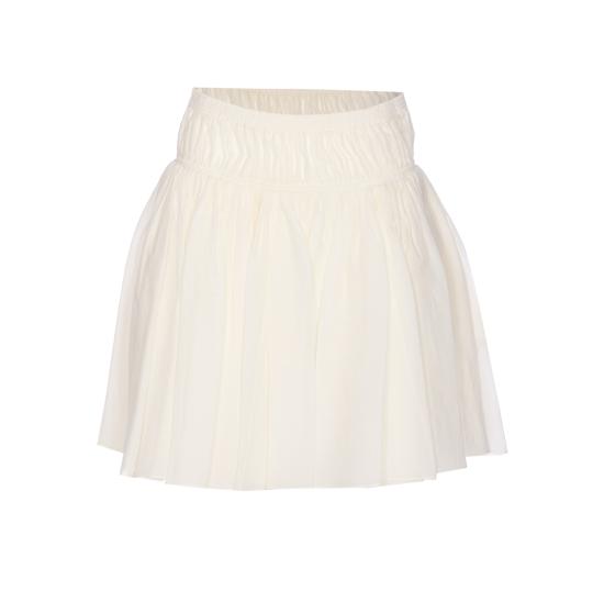 25FW 알라이아 미디 스커트 AA9J2341W069B 000 White