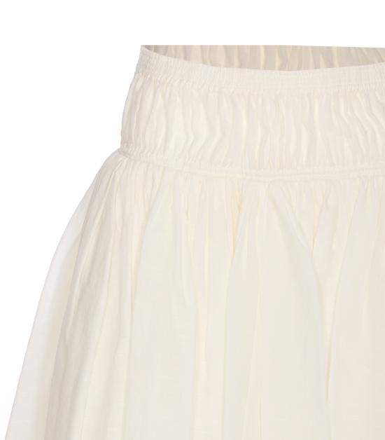 25FW 알라이아 미디 스커트 AA9J2341W069B 000 White - ALAIA