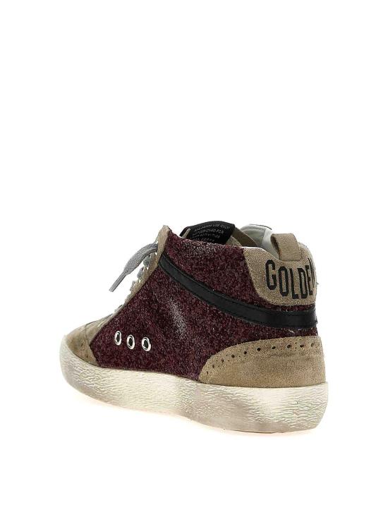 26FW 골든구스 미드 스타 스니커즈 GWF00122F00262681553 DARK RED - GOLDEN GOOSE