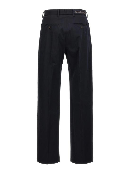  알렉산더 맥퀸 스트레이트 팬츠 794744QSAA74100 Blue - ALEXANDER MCQUEEN