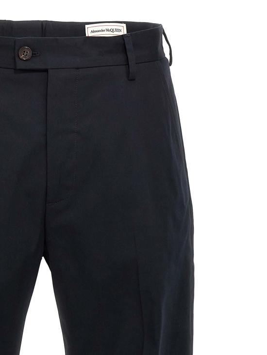  알렉산더 맥퀸 스트레이트 팬츠 794744QSAA74100 Blue - ALEXANDER MCQUEEN