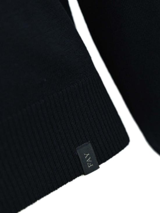  페이 터틀넥 NMMC1492440CQTU807 Blue - FAY