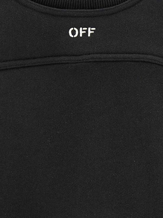  오프화이트 스웨터 OWBA071C99FLE0011001 Black - OFF WHITE