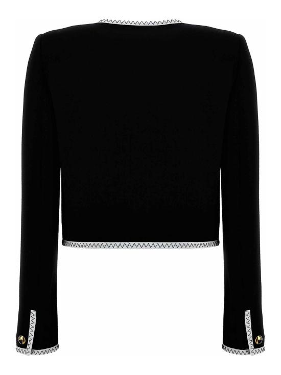 25FW 모스키노 자켓 050655170555 Black - MOSCHINO