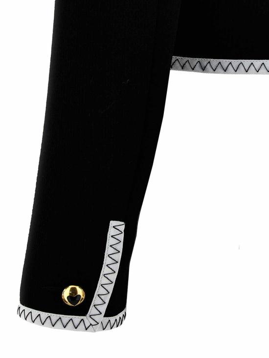 25FW 모스키노 자켓 050655170555 Black - MOSCHINO