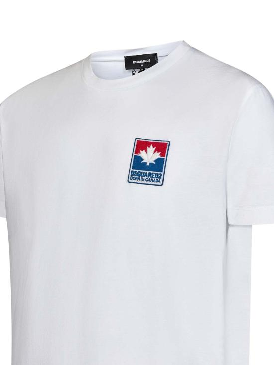 25FW 디스퀘어드2 반팔 티셔츠 S71GD1469S23009100 White - DSQUARED2