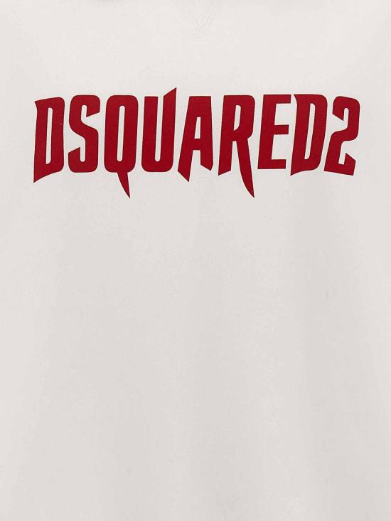 25FW 디스퀘어드2 후드 티셔츠 S74GU0815S25516100 White - DSQUARED2